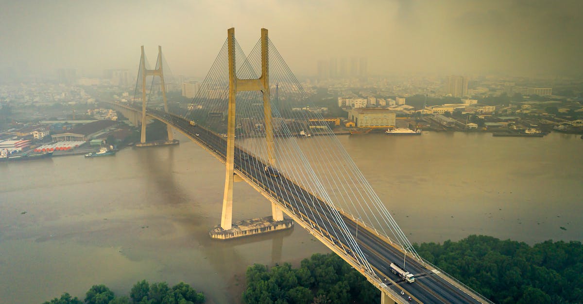 Vietnam visa has wrong dates, ending too early - Blue and White Bridge over River