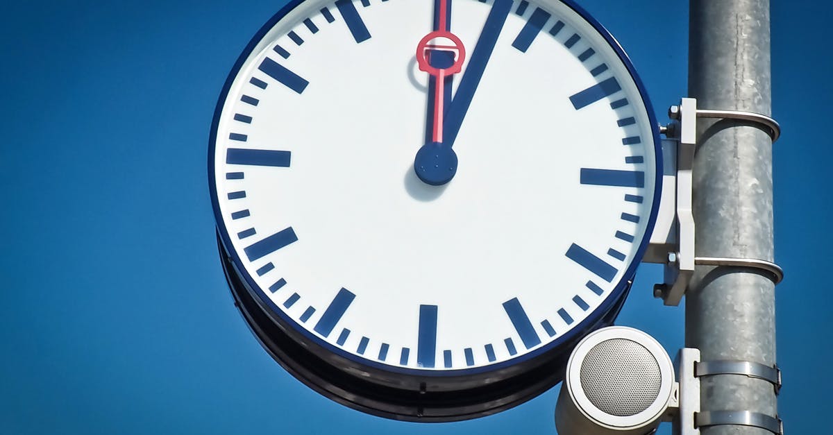 Vietnamese visa will expire just before my post-midnight departure - Round Black and Blue Framed Analog Clock Vietnamese visa will expire just before my post-midnight departure - Round Black and Blue Framed Analog Clock