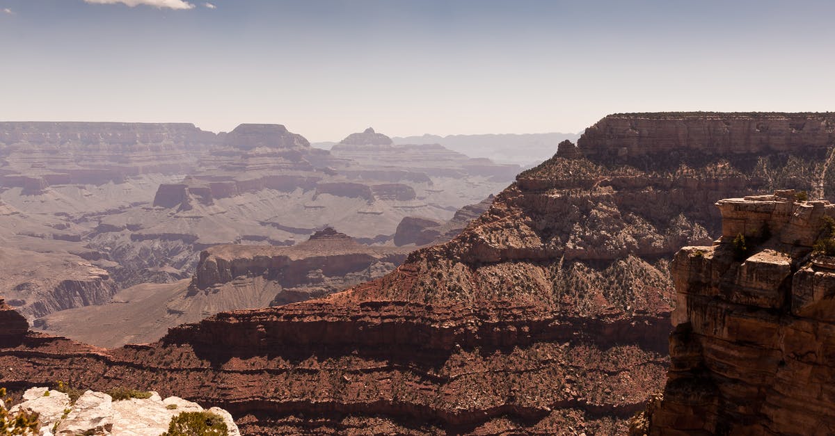 View the Grand Canyon by helicopter - is it real? - Brown Rock Formation Under White Clouds View the Grand Canyon by helicopter - is it real? - Brown Rock Formation Under White Clouds