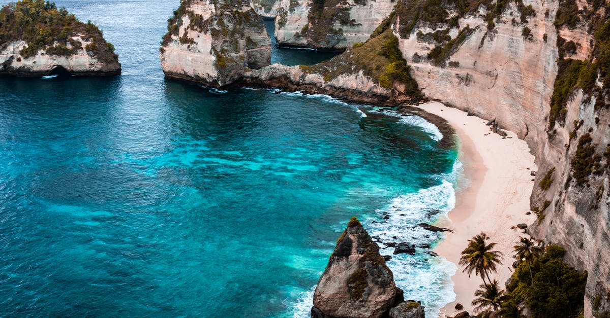 Visa and Immigration delays on arrival in Denpasar, Bali, Indonesia - High Angle Photo of Beach Visa and Immigration delays on arrival in Denpasar, Bali, Indonesia - High Angle Photo of Beach