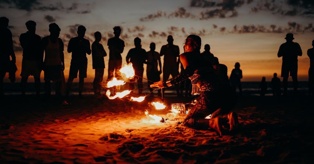 Visa for performing arts group travelling to India to perform? - People Standing on Beach during Sunset