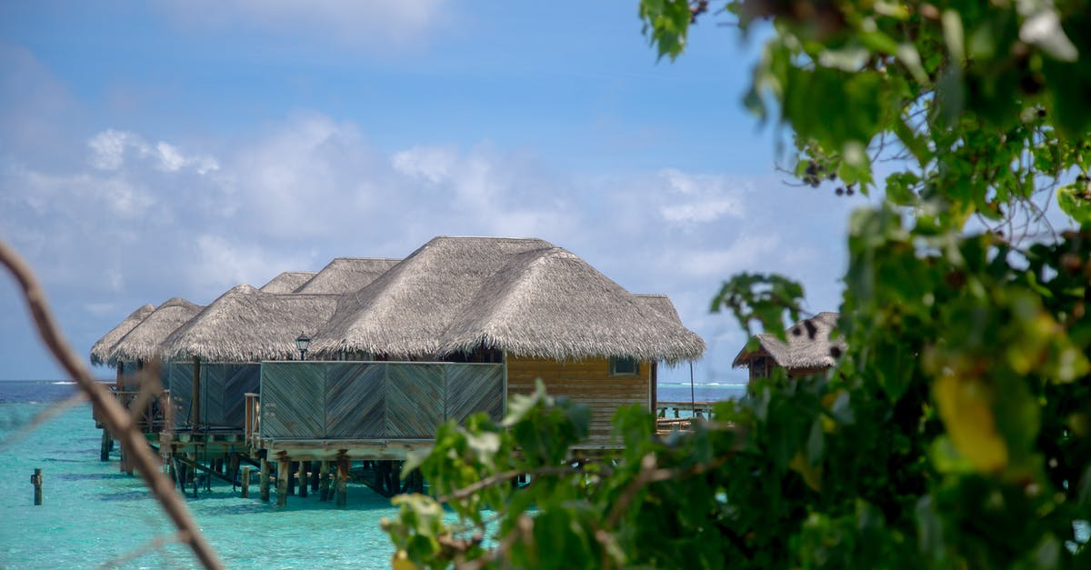 Visa for the Maldives - Brown Wooden House on Green Water Visa for the Maldives - Brown Wooden House on Green Water