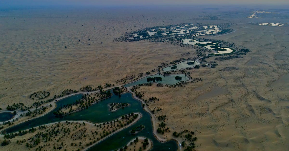 Visa on arrival in UAE for Chinese - Aerial View of Beach Visa on arrival in UAE for Chinese - Aerial View of Beach