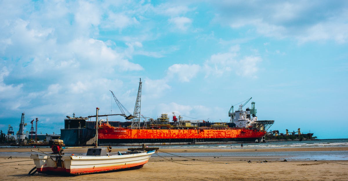 Visa validity port of exit or port of entry - Red and White Boat on Brown Sand Visa validity port of exit or port of entry - Red and White Boat on Brown Sand