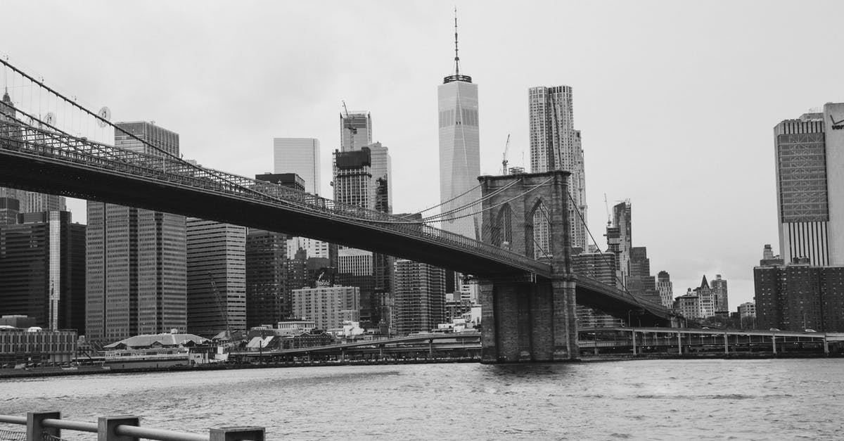 Visa waiver in US - Grayscale Photo of City Skyline Visa waiver in US - Grayscale Photo of City Skyline