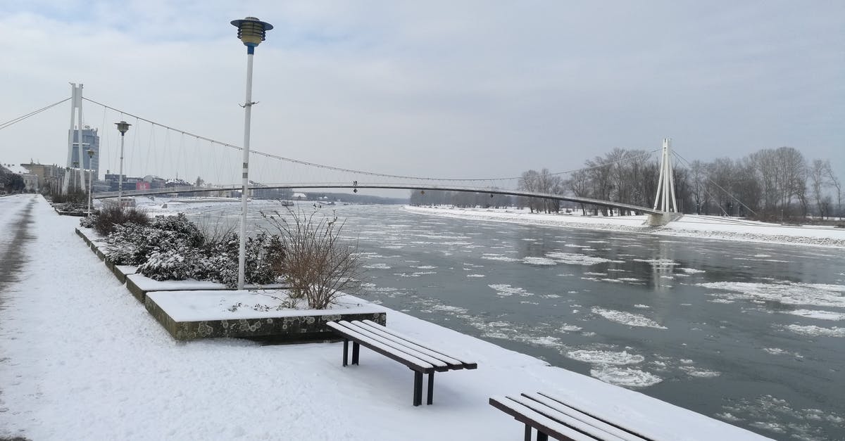 Visiting Croatia while in possession of a Swiss permit 'L' - White Wooden Bench on Snow Covered Ground Near Body of Water Visiting Croatia while in possession of a Swiss permit 'L' - White Wooden Bench on Snow Covered Ground Near Body of Water