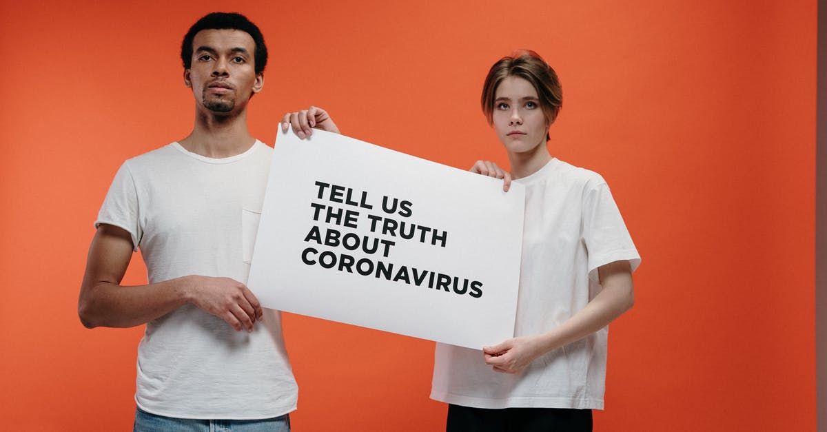 Visiting Iceland: Details on quarantine regulations - People Holding A Poster Asking About The Truth In Coronavirus Visiting Iceland: Details on quarantine regulations - People Holding A Poster Asking About The Truth In Coronavirus