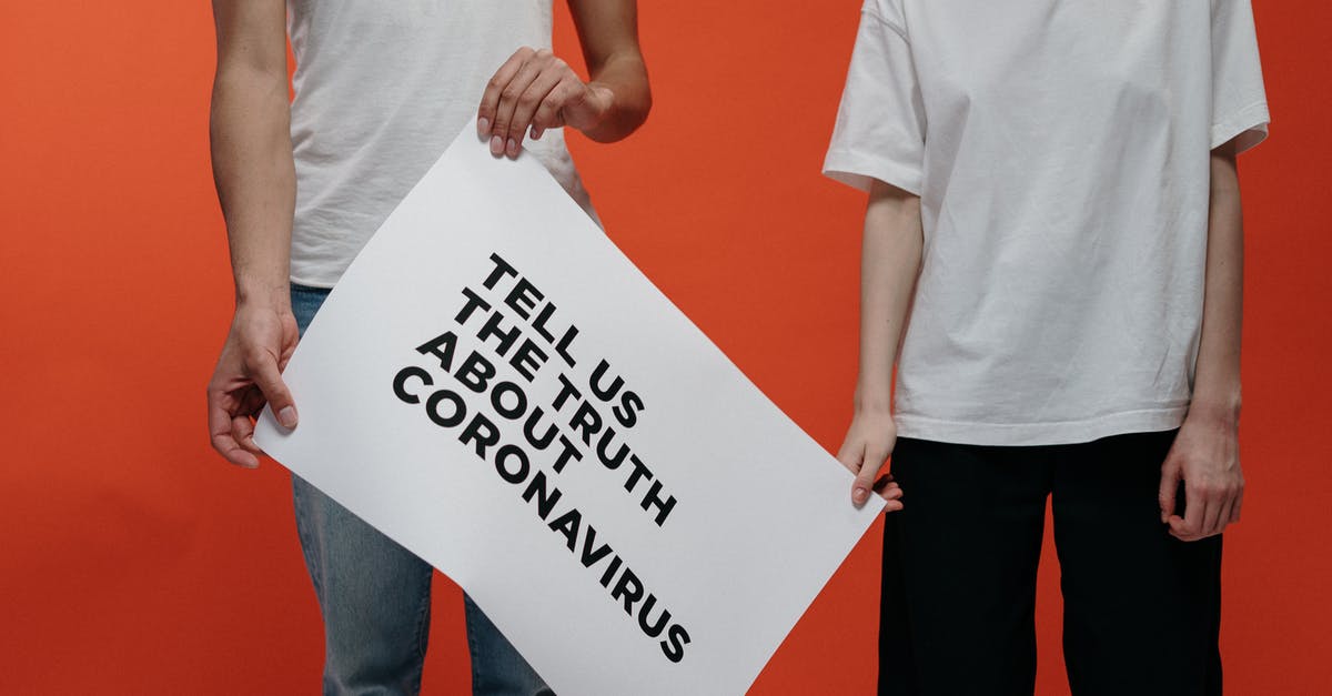 Visiting Iceland: Details on quarantine regulations - People Holding A Poster Asking About The Truth In Coronavirus Visiting Iceland: Details on quarantine regulations - People Holding A Poster Asking About The Truth In Coronavirus
