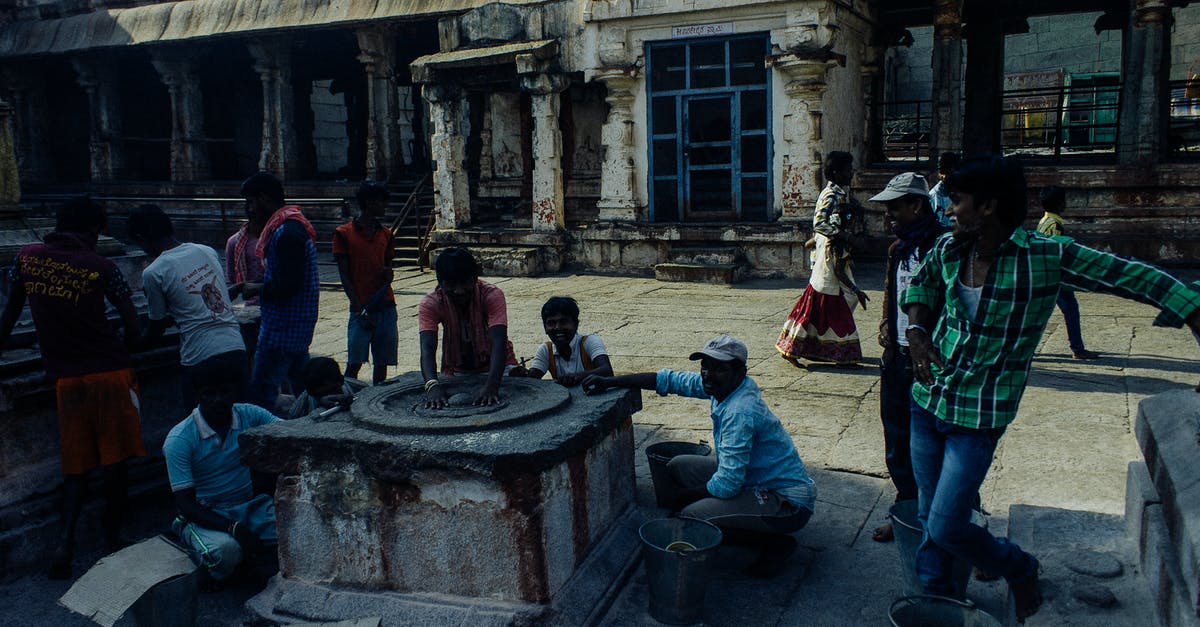 Visiting Monaco as an EU citizen -- what to think about? - Asian people in casual clothes standing near and touching weathered religious stone wheel located in center of medieval historic Hampi village in India Visiting Monaco as an EU citizen -- what to think about? - Asian people in casual clothes standing near and touching weathered religious stone wheel located in center of medieval historic Hampi village in India