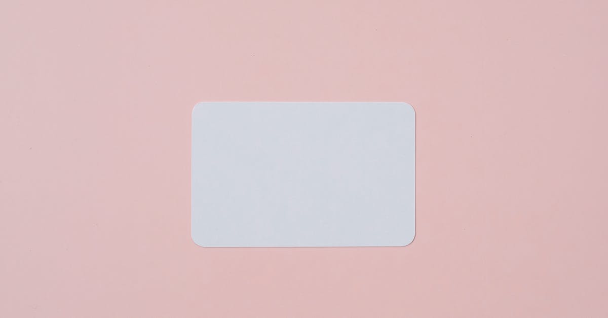 Visiting the Edinburgh Fringe (events information) - White visiting card with empty space for data placed on light pink background Visiting the Edinburgh Fringe (events information) - White visiting card with empty space for data placed on light pink background