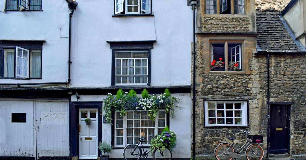 Visiting the UK in the last three weeks of visa validity - Bicycles Parked in Front of a Three Storey Buildings Visiting the UK in the last three weeks of visa validity - Bicycles Parked in Front of a Three Storey Buildings