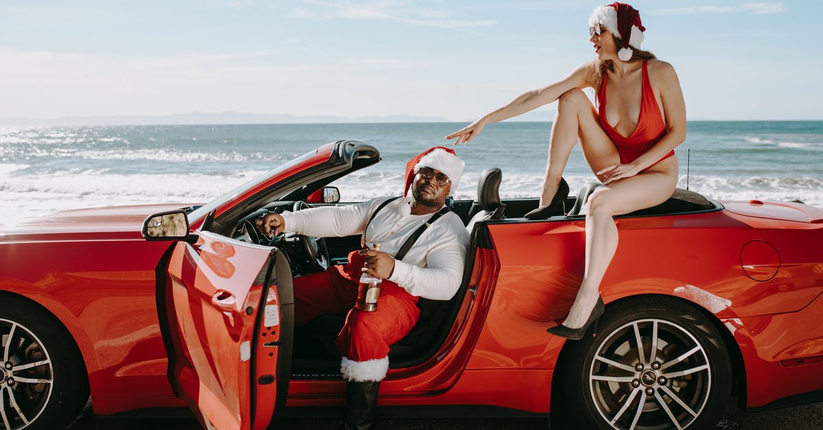 Visiting Yosemite in December - Will car rentals provide me with snow chains? - Woman in Red Bikini Sitting on Red Convertible Car Visiting Yosemite in December - Will car rentals provide me with snow chains? - Woman in Red Bikini Sitting on Red Convertible Car
