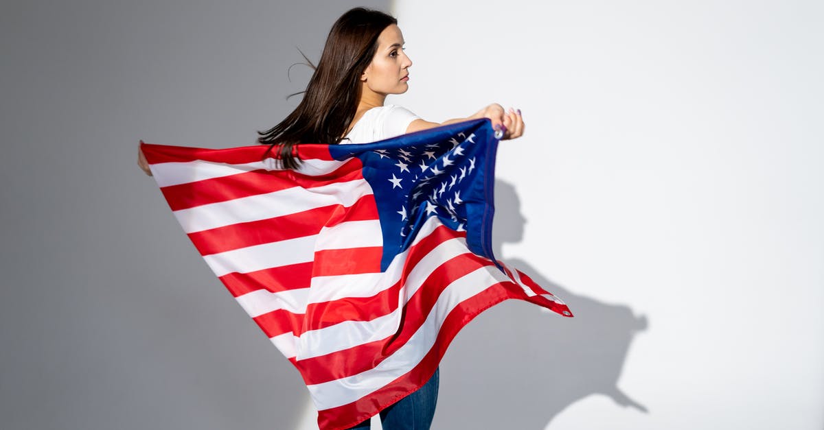 VWP - Can I leave the US and go to Paris and return back to the USA? - Woman With an American Flag VWP - Can I leave the US and go to Paris and return back to the USA? - Woman With an American Flag