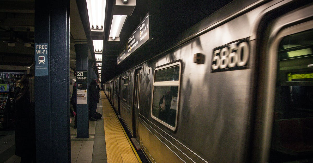 What's the history of this train system in Queens, New York? [closed] - Black and Silver Train in Train Station