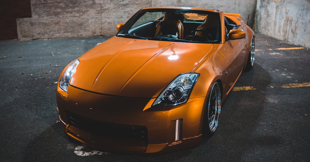 What's the most expensive parking spot in the world? [closed] - Colorful modern sports car on asphalt pavement at dusk