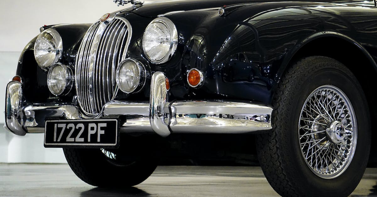 What's the name for the "blocking" stickers used on car headlights? - Black Vintage Car