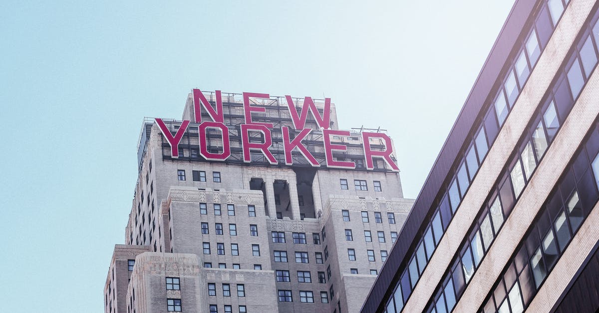 What's with NYC hotel prices in late March? - New Yorker Signage on Building What's with NYC hotel prices in late March? - New Yorker Signage on Building