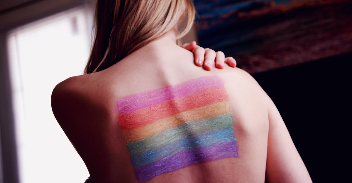 What and why do I have to declare when on a plane back home? - Woman With a Gay Pride Body Paint on Back What and why do I have to declare when on a plane back home? - Woman With a Gay Pride Body Paint on Back