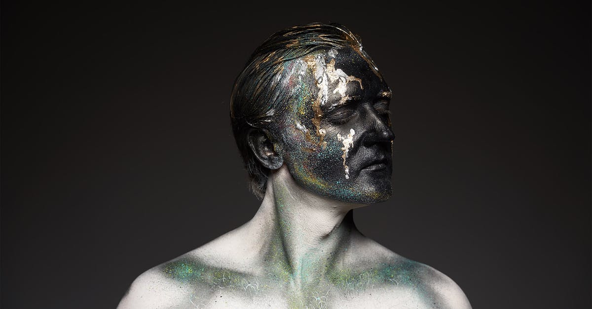 What are some unique opportunities and lodging in Siwa Oasis, Egypt? [closed] - Male shirtless model with glowing glitters on black painted face covering eyes standing on black backdrop