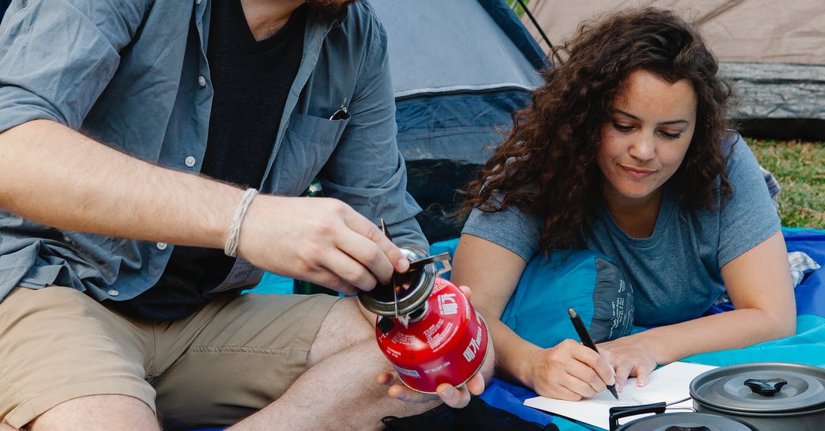 What are the legal consequences for a tourist who runs out of gas on the Autobahn? - Crop young male hiker in casual clothes setting up portable camping gas stove while sitting near tent with calm girlfriend taking notes in planner after trekking What are the legal consequences for a tourist who runs out of gas on the Autobahn? - Crop young male hiker in casual clothes setting up portable camping gas stove while sitting near tent with calm girlfriend taking notes in planner after trekking