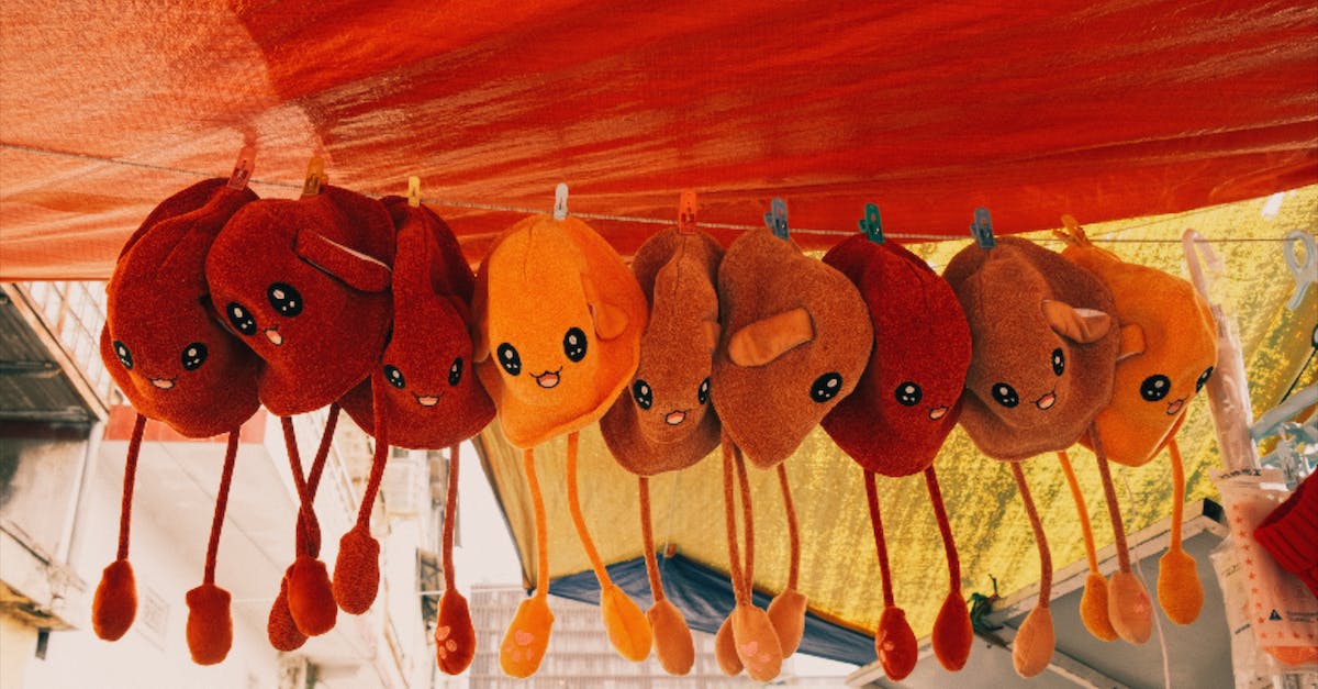 What are the must-buy souvenirs from Ireland? - Collection of hanging colorful toys in daytime What are the must-buy souvenirs from Ireland? - Collection of hanging colorful toys in daytime