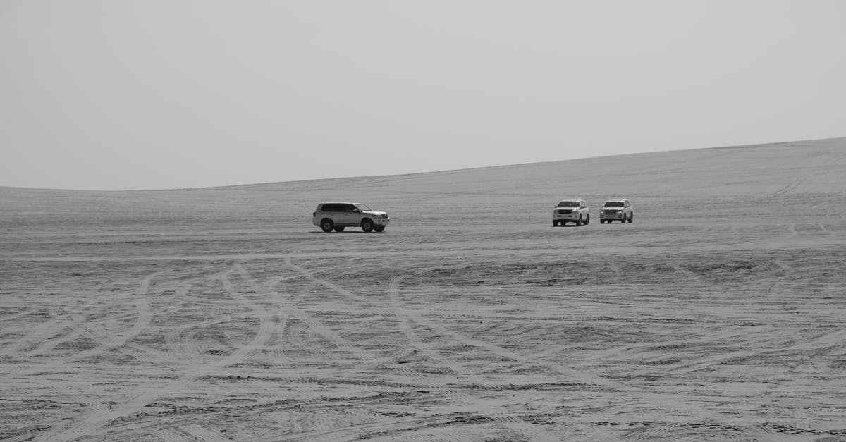 What are the offroad regulations in UK? - Grayscale Photo of Cars on Desert What are the offroad regulations in UK? - Grayscale Photo of Cars on Desert