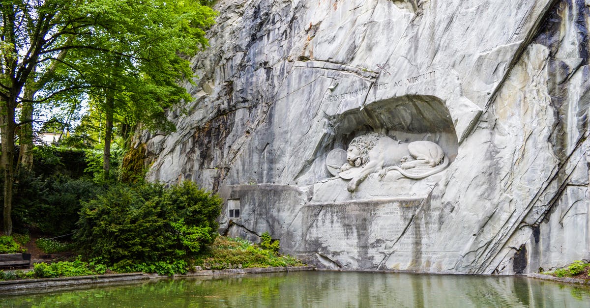 What are the options for a non-EU national who wants to extend his stay in Switzerland (totaling less than 90 days)? - Sculpture of a mortally wounded lion carved into sheer rock ledge near pond located in Switzerland What are the options for a non-EU national who wants to extend his stay in Switzerland (totaling less than 90 days)? - Sculpture of a mortally wounded lion carved into sheer rock ledge near pond located in Switzerland
