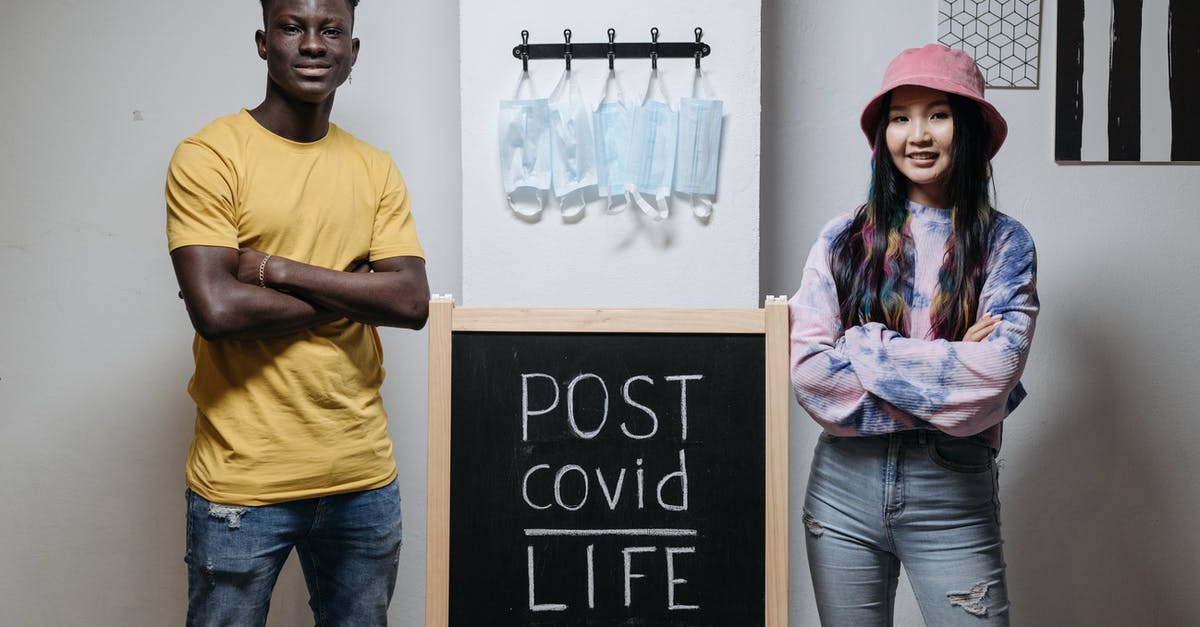 What are the quarantine requirements for entering Germany after June 15 - Man and Woman Standing Near Chalkboard with Covid 19 Related Text What are the quarantine requirements for entering Germany after June 15 - Man and Woman Standing Near Chalkboard with Covid 19 Related Text