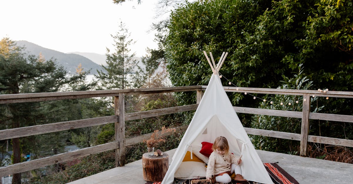 What are the recommended concentration camp tours near Berlin? - Adorable little kid sitting on rug in wigwam located on terrace with wooden border and scenic view
