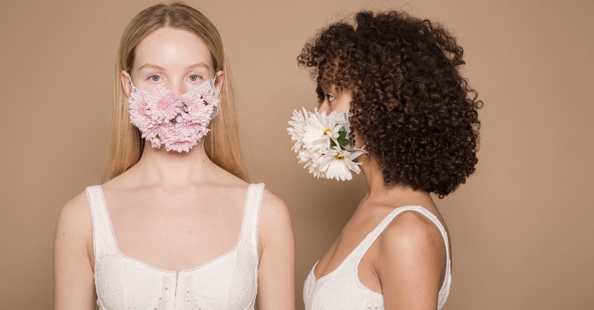 What are the safety benefits of life rafts on planes? - Serious multiracial female friends wearing white clothes and flower masks while standing against beige background during disease pandemic in studio What are the safety benefits of life rafts on planes? - Serious multiracial female friends wearing white clothes and flower masks while standing against beige background during disease pandemic in studio