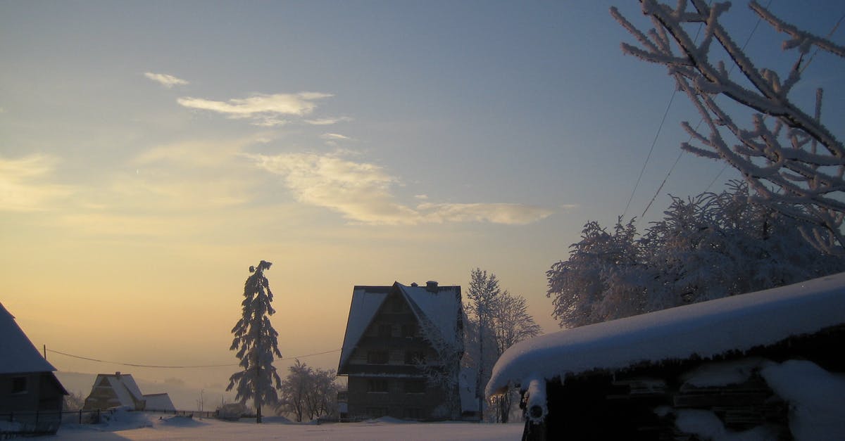 What are these huge ‘fields’ of light just north of Amsterdam? - Calm remote rural area with wooden houses all covered with snow in sunset light What are these huge ‘fields’ of light just north of Amsterdam? - Calm remote rural area with wooden houses all covered with snow in sunset light