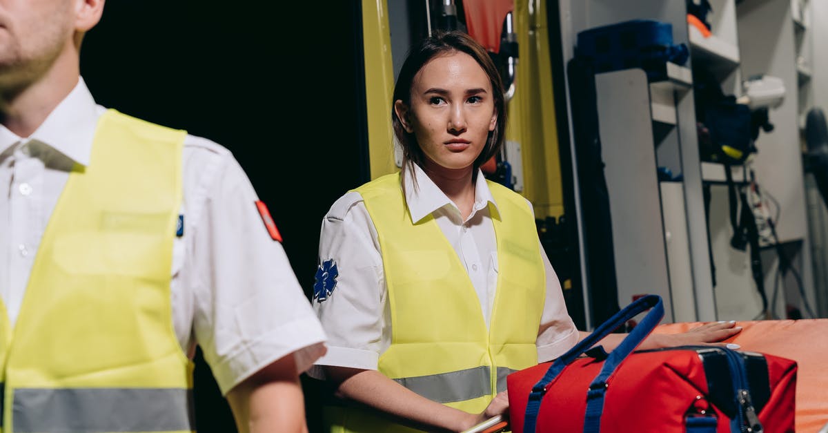 What counts as a bag and what counts as a vest? - Paramedics Wearing Reflective Vest What counts as a bag and what counts as a vest? - Paramedics Wearing Reflective Vest