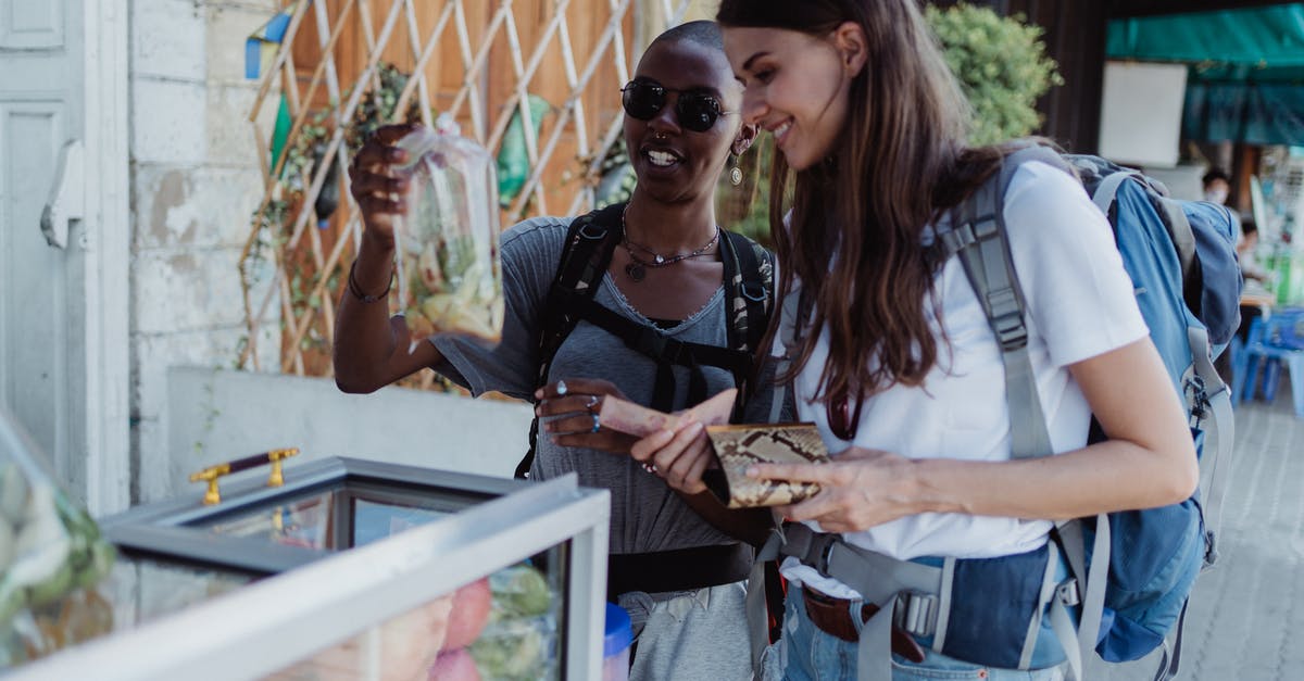 What do I have to take into account when buying an urban backpack? [closed] - Two Women Shopping in a City