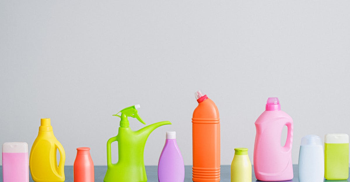 What does the TSA consider to be household cleaners? - Composition of detergents on table What does the TSA consider to be household cleaners? - Composition of detergents on table