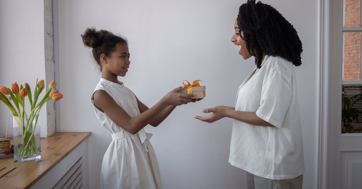 What gift do girls prefer in Belarus? [closed] - A Girl Giving Her Mother a Present for Mother's Day