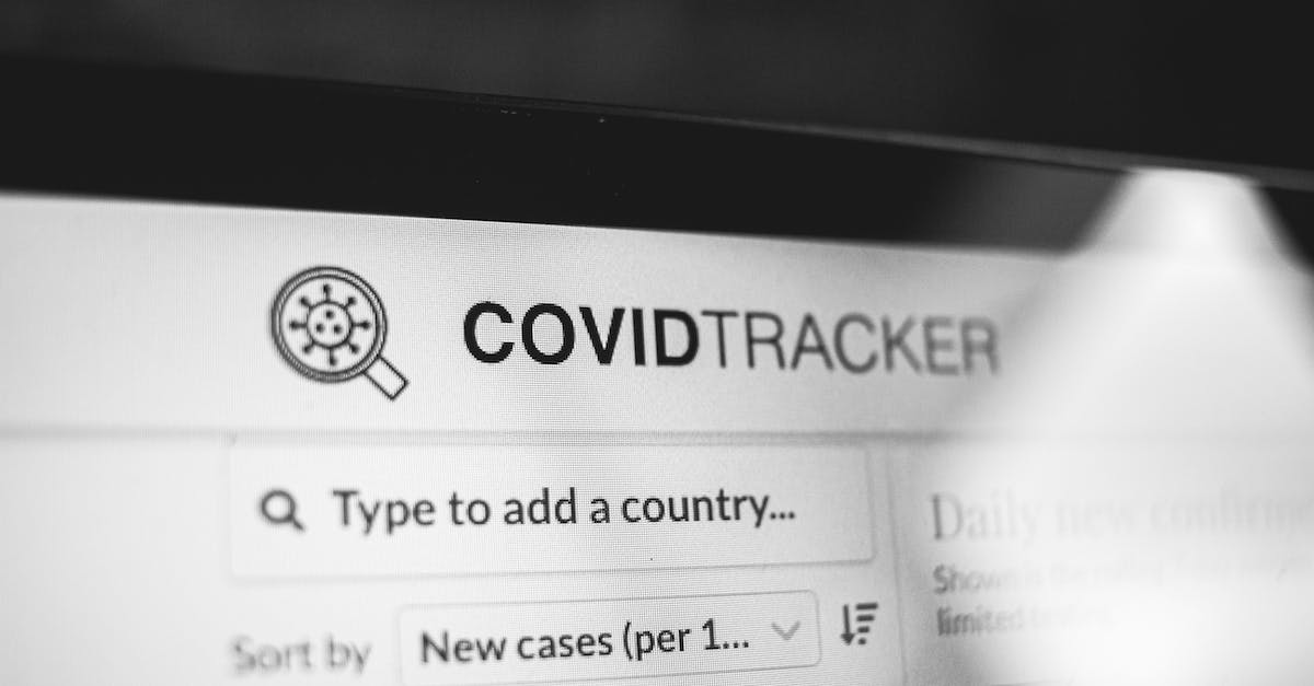 What is a global number? - COVID Tracker title on website of laptop screen What is a global number? - COVID Tracker title on website of laptop screen