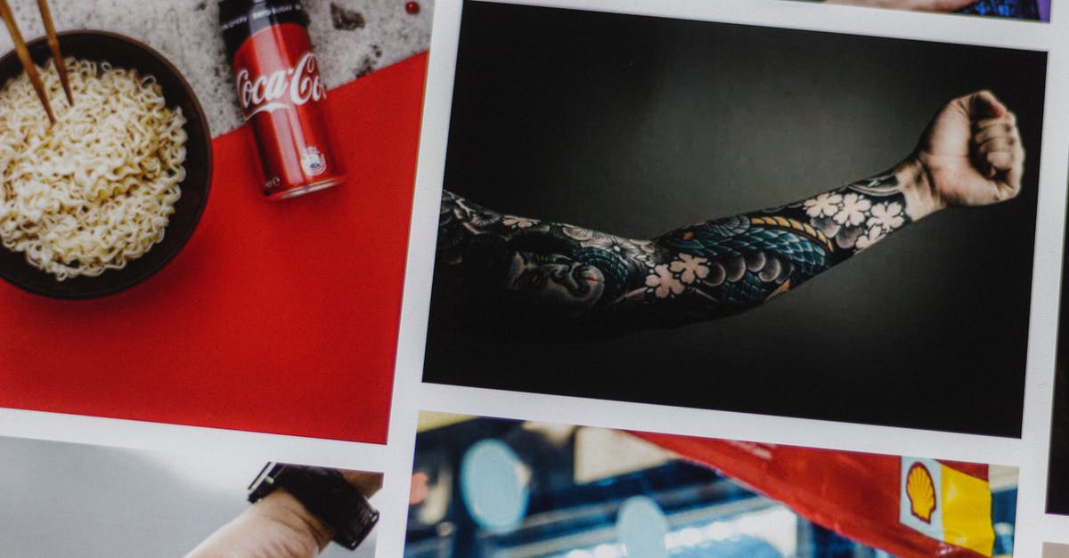 What is a typical Australian dish which can be considered a "must-have"? [closed] - Assorted photos representing Asian food with can of refreshing drink against arm with ornamental tattoo