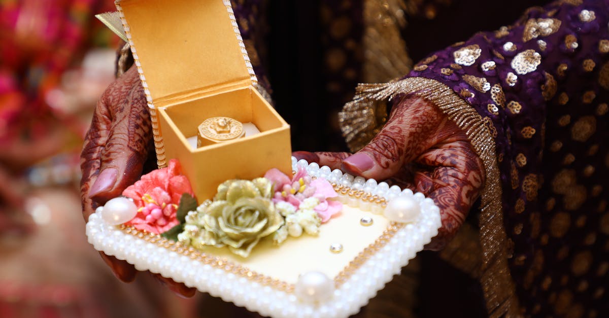 What is an appropriate gift for an Indian wedding? - Crop ethnic woman showing traditional present What is an appropriate gift for an Indian wedding? - Crop ethnic woman showing traditional present