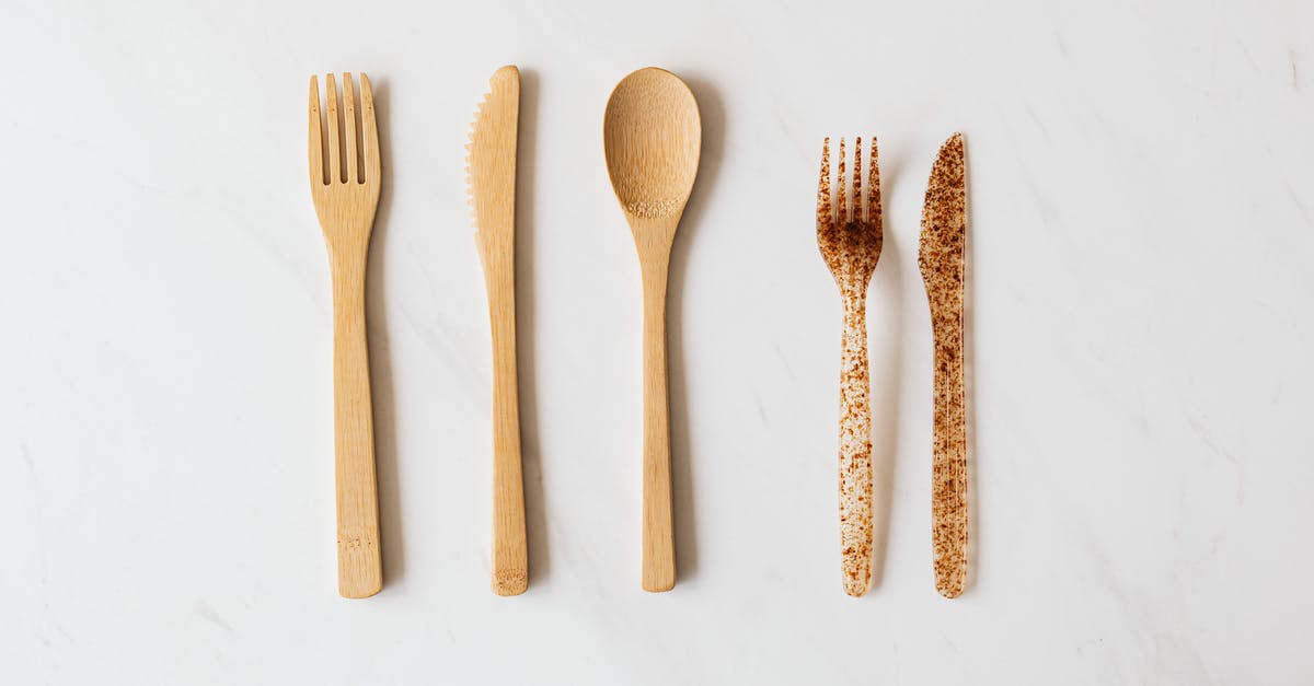 What is an easy alternative to flying to Athens from London? - Top view of wooden and plastic cutlery placed in row on white marble table What is an easy alternative to flying to Athens from London? - Top view of wooden and plastic cutlery placed in row on white marble table