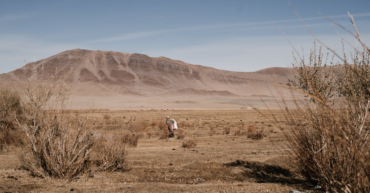 What is the best way to travel cheap through Scotland? - Woman walking along steppe in sunny day What is the best way to travel cheap through Scotland? - Woman walking along steppe in sunny day
