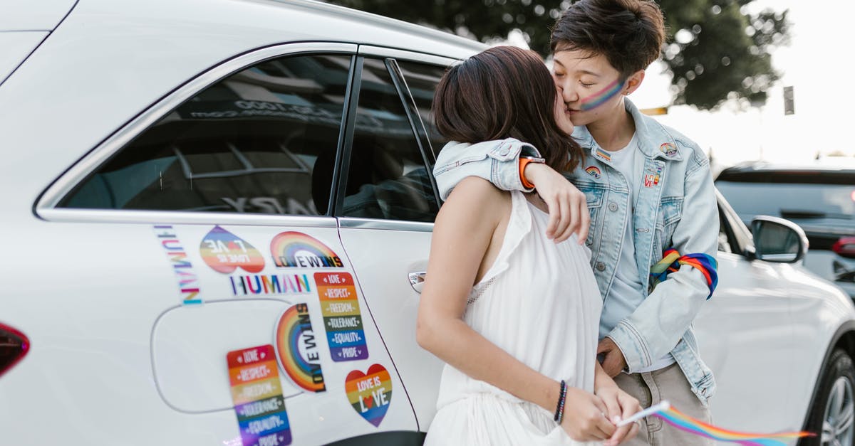 What is the biggest altitude difference between two points visible from each other and where are they? - Two Lesbian Women Kissing Each Other Standing at Car with Rainbow LabelsĀ What is the biggest altitude difference between two points visible from each other and where are they? - Two Lesbian Women Kissing Each Other Standing at Car with Rainbow LabelsĀ