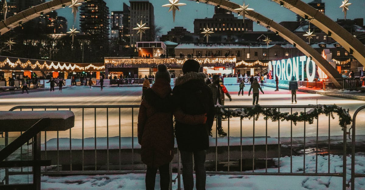What is the climate like in September this year in Toronto? [duplicate] - A Couple Watching Skaters in an Ice Rink