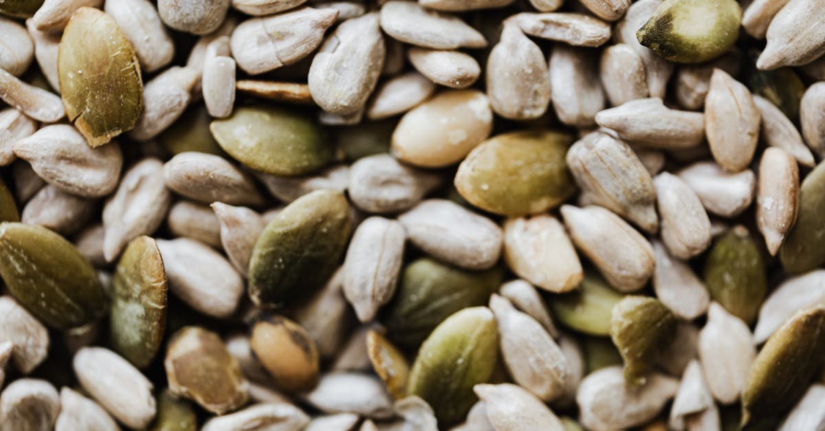 What is the difference between different provinces in India food culture? [closed] - Pile of different pumpkin seeds