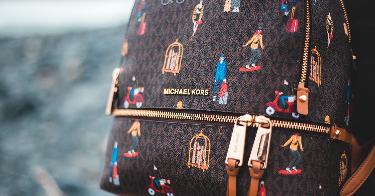 What is the largest brand of duffel bag permitted on domestic flights? [closed] - Brown Michael Kors Leather Bag