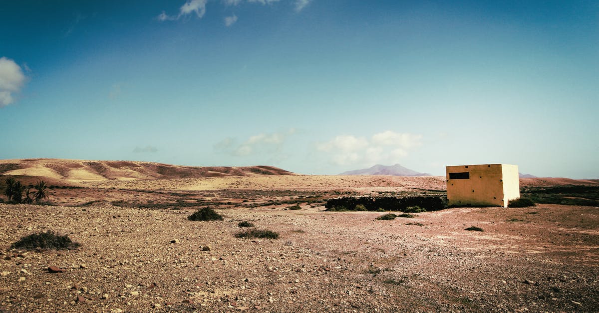 What is the most isolated building in the world? - White Concrete Building on Desert What is the most isolated building in the world? - White Concrete Building on Desert
