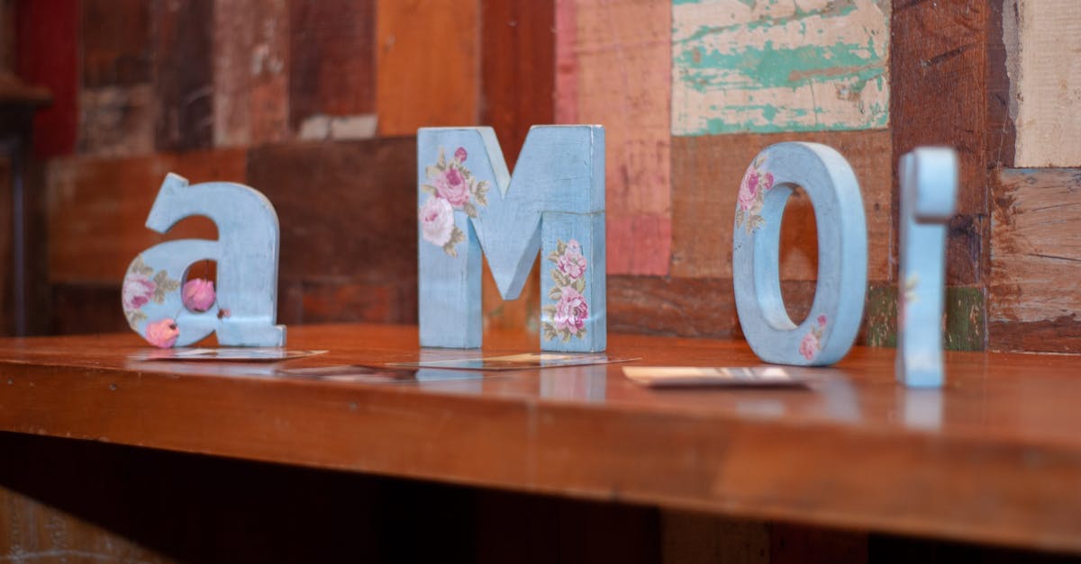 What is the "Representante" section on the Spanish visa appeal form? - Blue decorative letters forming word love in Spanish arranged on wooden shelf in living room