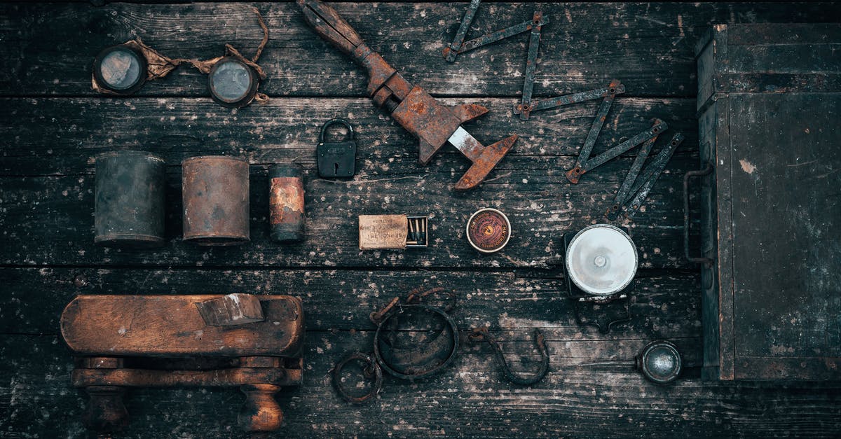 What is this item used for? - Old tools on wooden surface What is this item used for? - Old tools on wooden surface