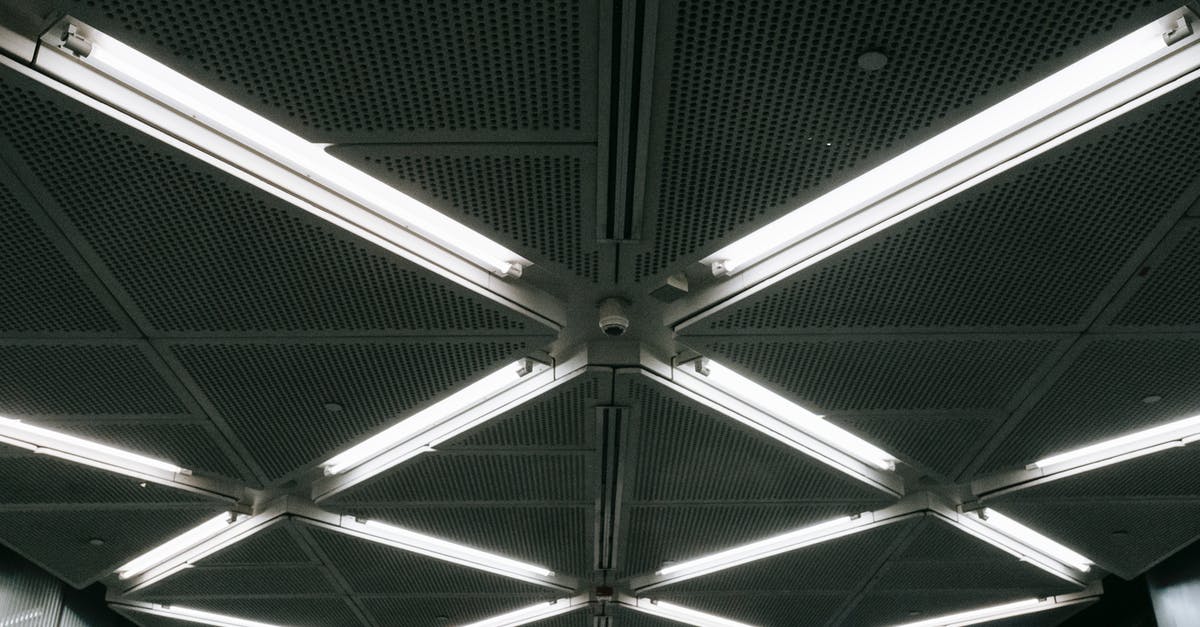 What is this parking lot next to the Otay crossing between Mexico and the United States? - Metal ceiling with glowing lamps in underground garage What is this parking lot next to the Otay crossing between Mexico and the United States? - Metal ceiling with glowing lamps in underground garage