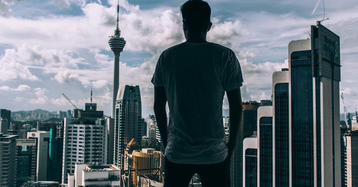 What kind of a visa do I require to halt at Kuala Lumpur for 3 days while travelling from Mumbai to Melbourne via Kuala Lumpur? - Man Standing While Facing Concrete Buildings