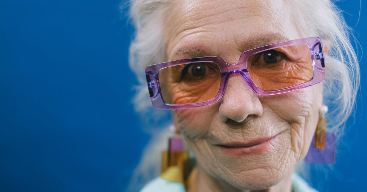 What kind of ID does the US accept when visiting bars or drinking age events? - Crop elderly woman with blue eyes What kind of ID does the US accept when visiting bars or drinking age events? - Crop elderly woman with blue eyes